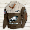 Men's Philadelphia Eagles Vintage Stand Collar Sweatshirt