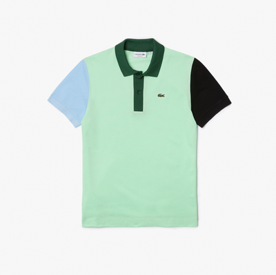 Lacost* Color Block POLO Shirt