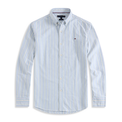 Tommy Hilfige* cotton striped long-sleeved shirt