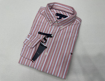 Tommy Hilfige* cotton striped long-sleeved shirt