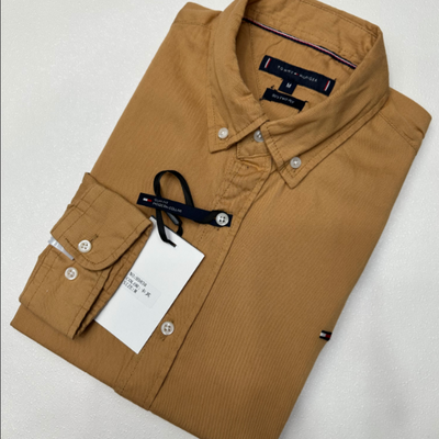 Tommy Hilfiger* (Linen) Long Sleeve Shirt