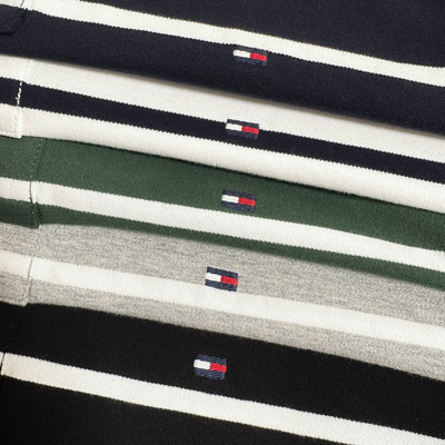 Tommy Hilfiger* embroidered striped polo shirt