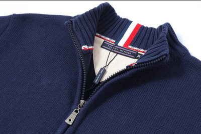 Tommy Hilfiger* (wool) zip-up sweater