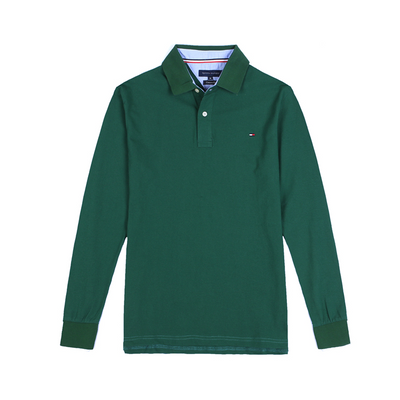 Tommy Hilfiger* Cotton Long Sleeve Polo Shirt