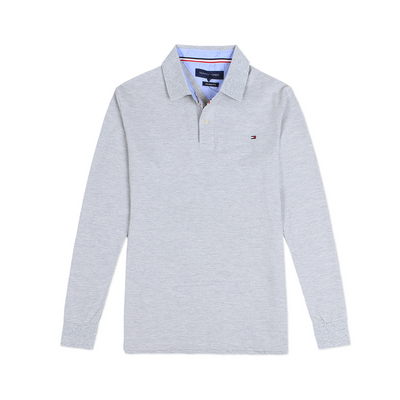 Tommy Hilfiger* Cotton Long Sleeve Polo Shirt