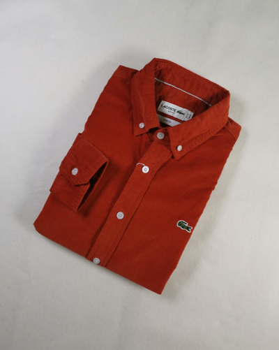 Lacost* Corduroy Long Sleeve Shirt