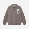 AM* Jacquard POLO Sweater