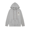 AM* cotton zip-up hoodie