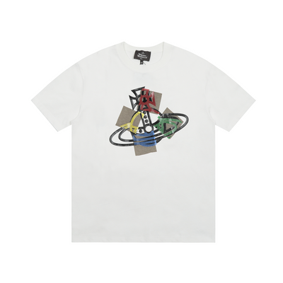 Vivienn* Westwoo* Loose Fit Cotton Printed T-Shirt