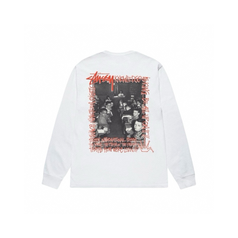 Stüss* cotton crew neck sweatshirt