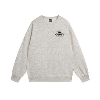 Stüss* cotton crew neck sweatshirt