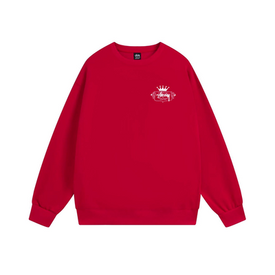 Stüss* cotton crew neck sweatshirt