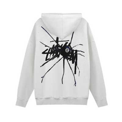 Stüs* Spider Rift Foldover Sweatshirt