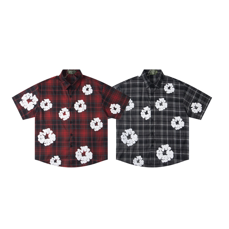 Garland cotton short sleeve shirt