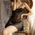 Women Sexy Lace Transparent Suspenders Nightgown