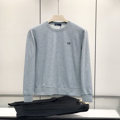 Fred Perry cotton crewneck sweatshirt