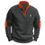 Men's Stand Collar Half Zip Fleece Long Sleeve Sweatshirt