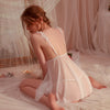 Mesh Pure Desire Style Halter Nightgown