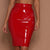 Mirror PU Leather Slim Half-body Skirt