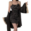 Satin camisole nightgown tunic