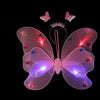 Glowing Butterfly Wings Dress Set