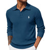 Ralph Laur* Long Sleeve Polo Shirt with Embroidered Logo