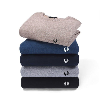 Fred Perry crew neck wool sweater