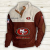 Men's San Francisco 49ers Vintage Stand Collar Sweatshirt